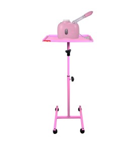 Mesa Rosa Carrinho Auxiliar Regulável p/ Vapor de Ozônio MAO01RO - Best Pro